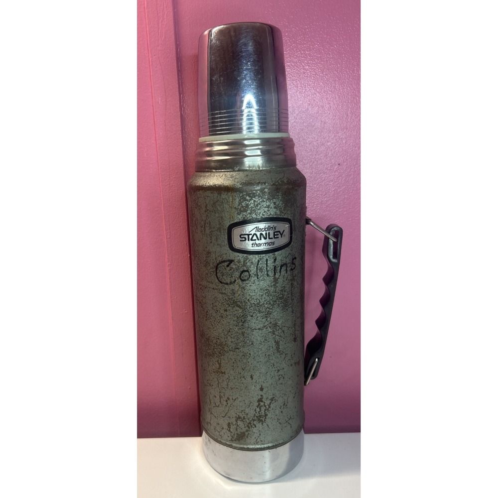 Vintage Aladdin Stanley Thermos A-944CH Unbreakable Quart  1980 Used